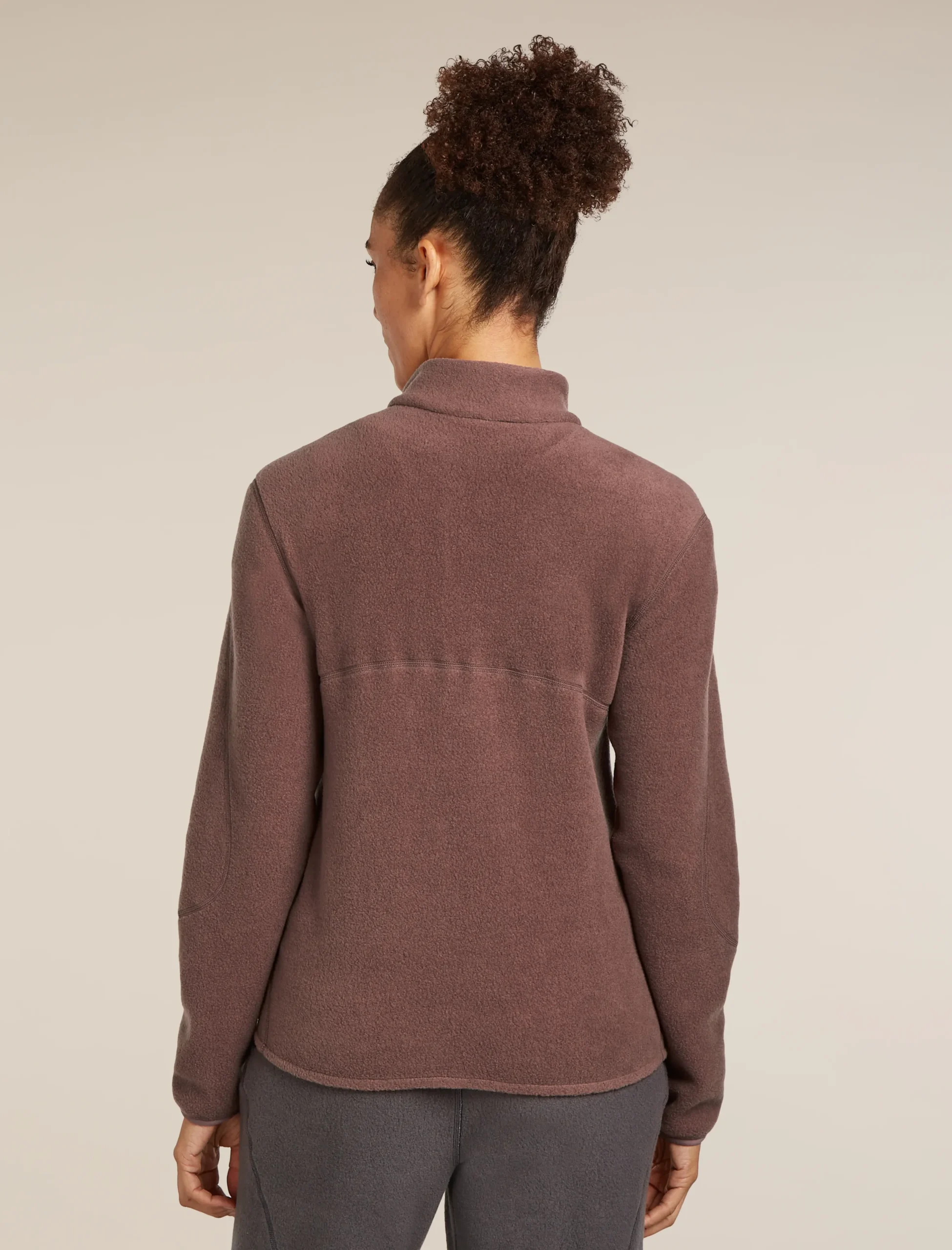800 Classic Pile Jacke mit Reißverschluss