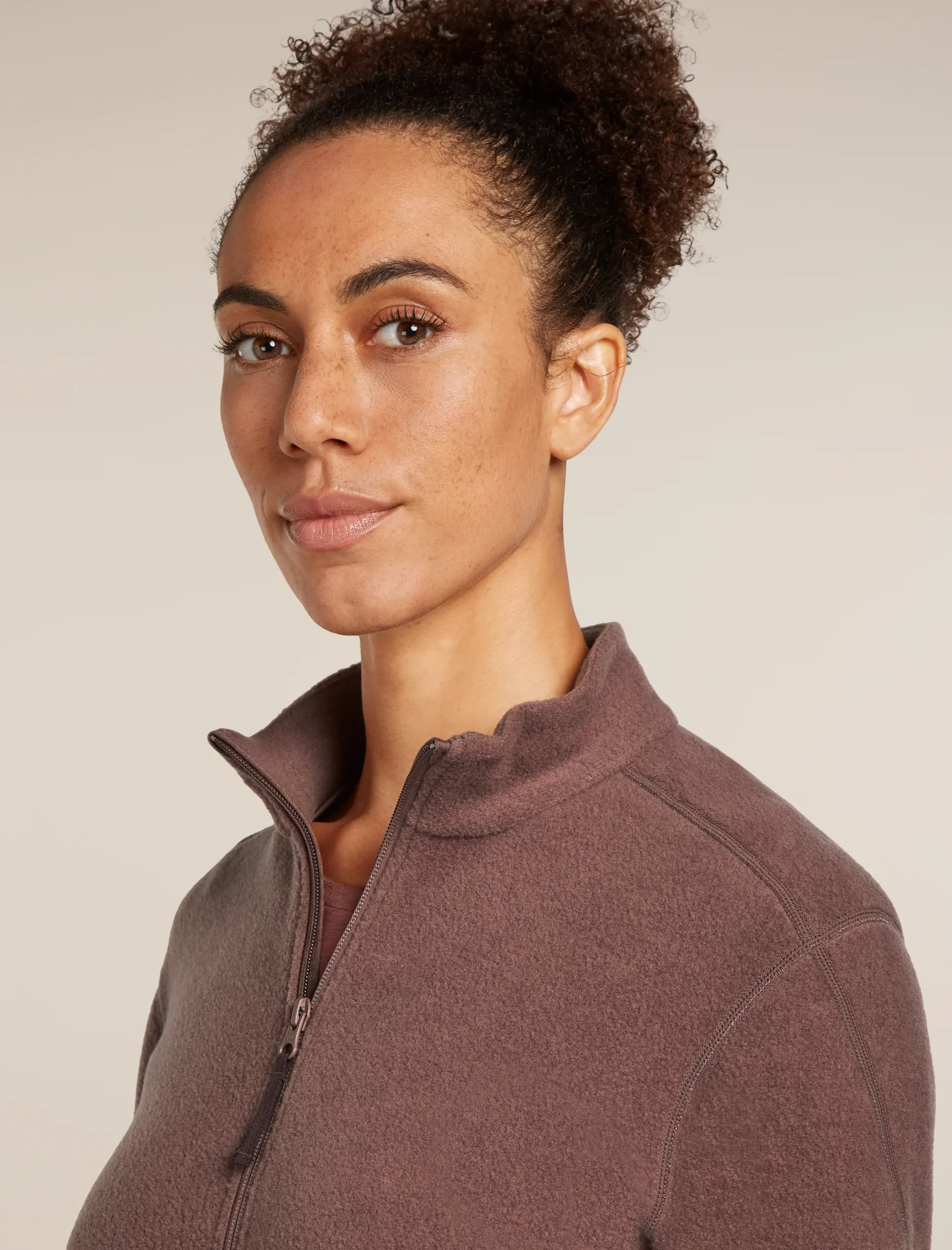 800 Classic Pile Jacke mit Reißverschluss