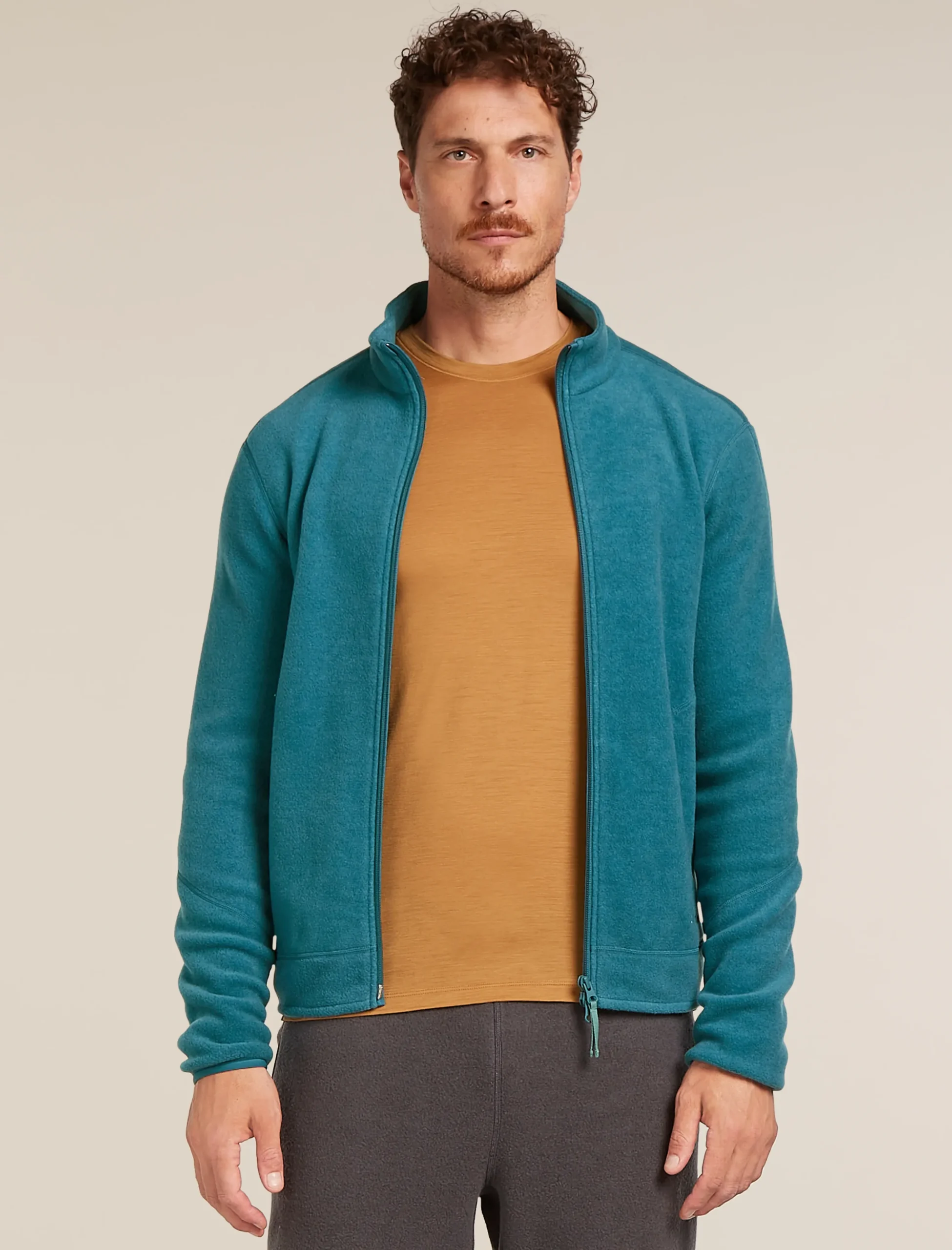 800 Classic Pile Jacke mit Reißverschluss