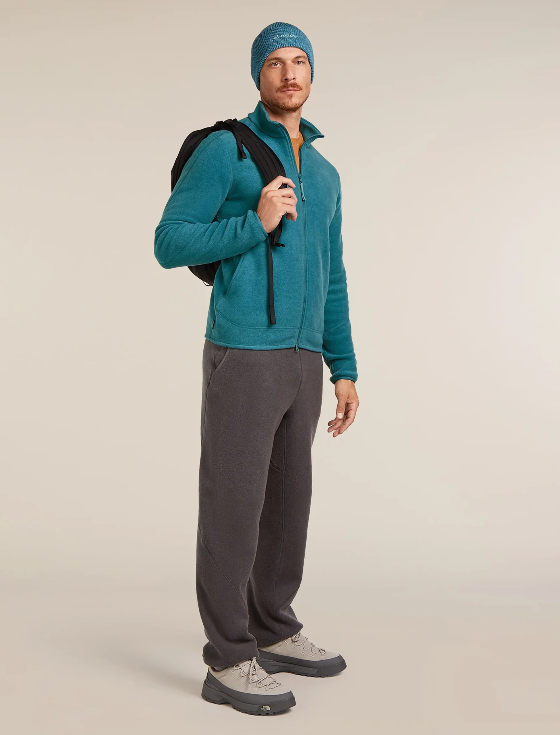 800 Classic Pile Jacke mit Reißverschluss