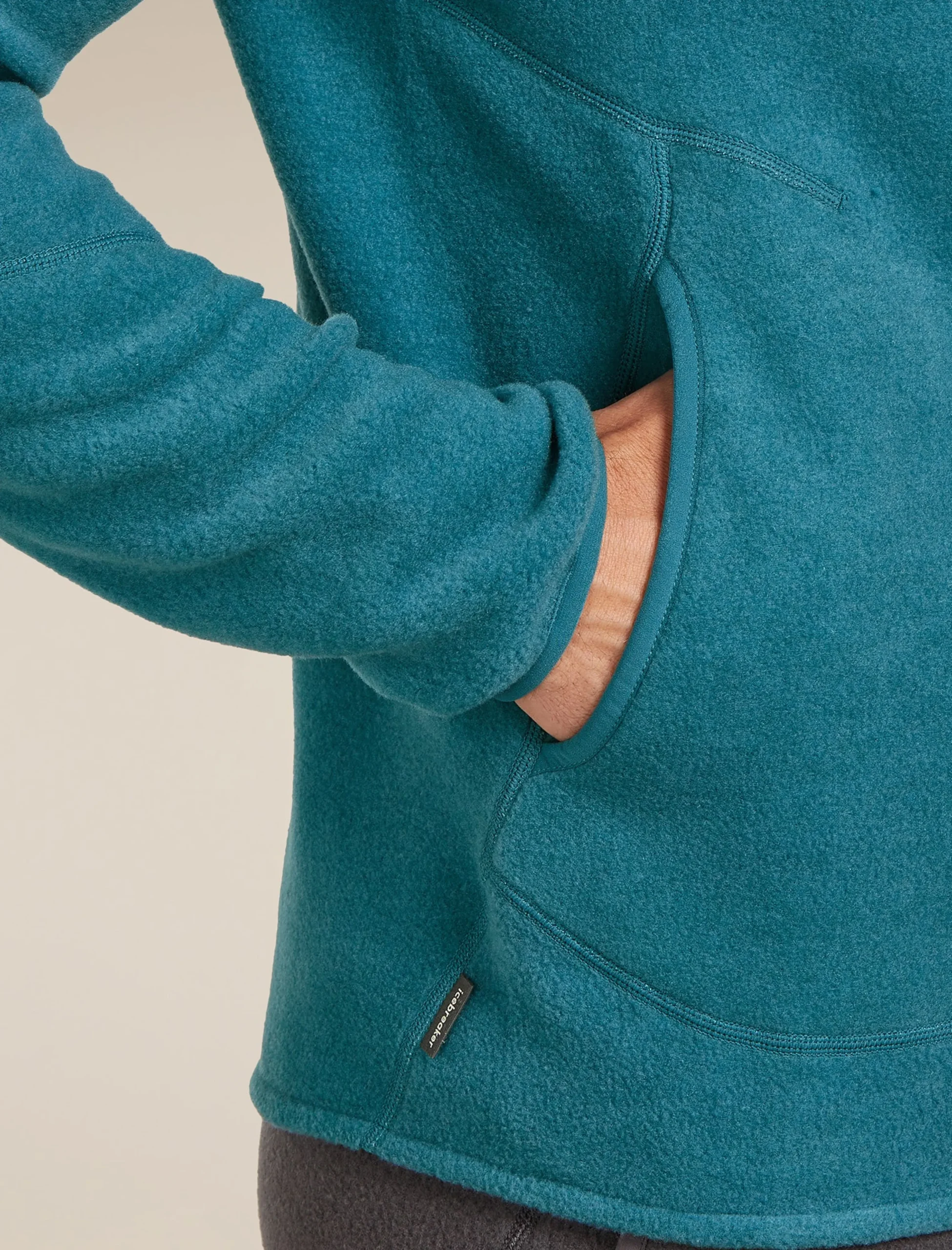 800 Classic Pile Jacke mit Reißverschluss