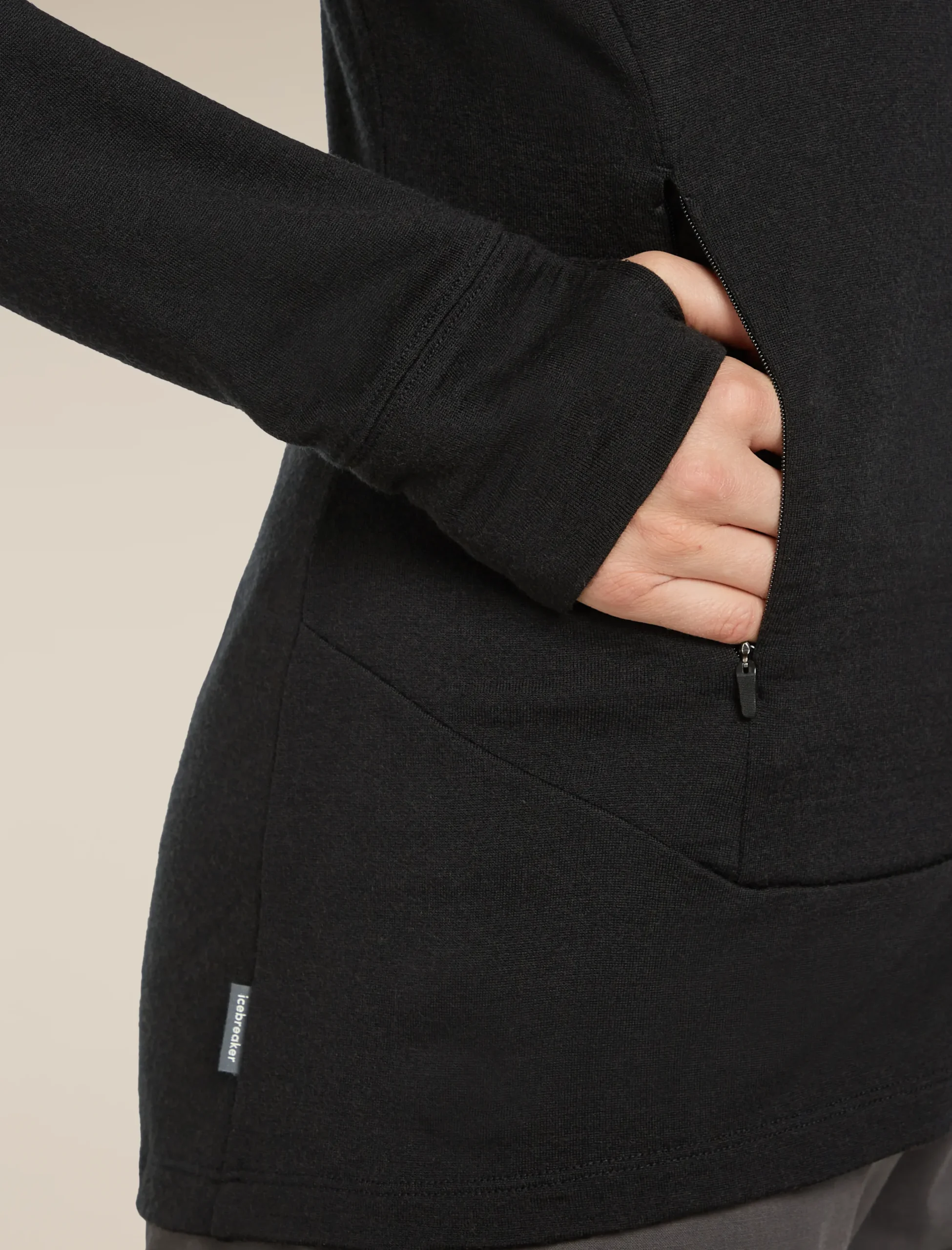 260 Quantum Jacke mit langem Reißverschluss
