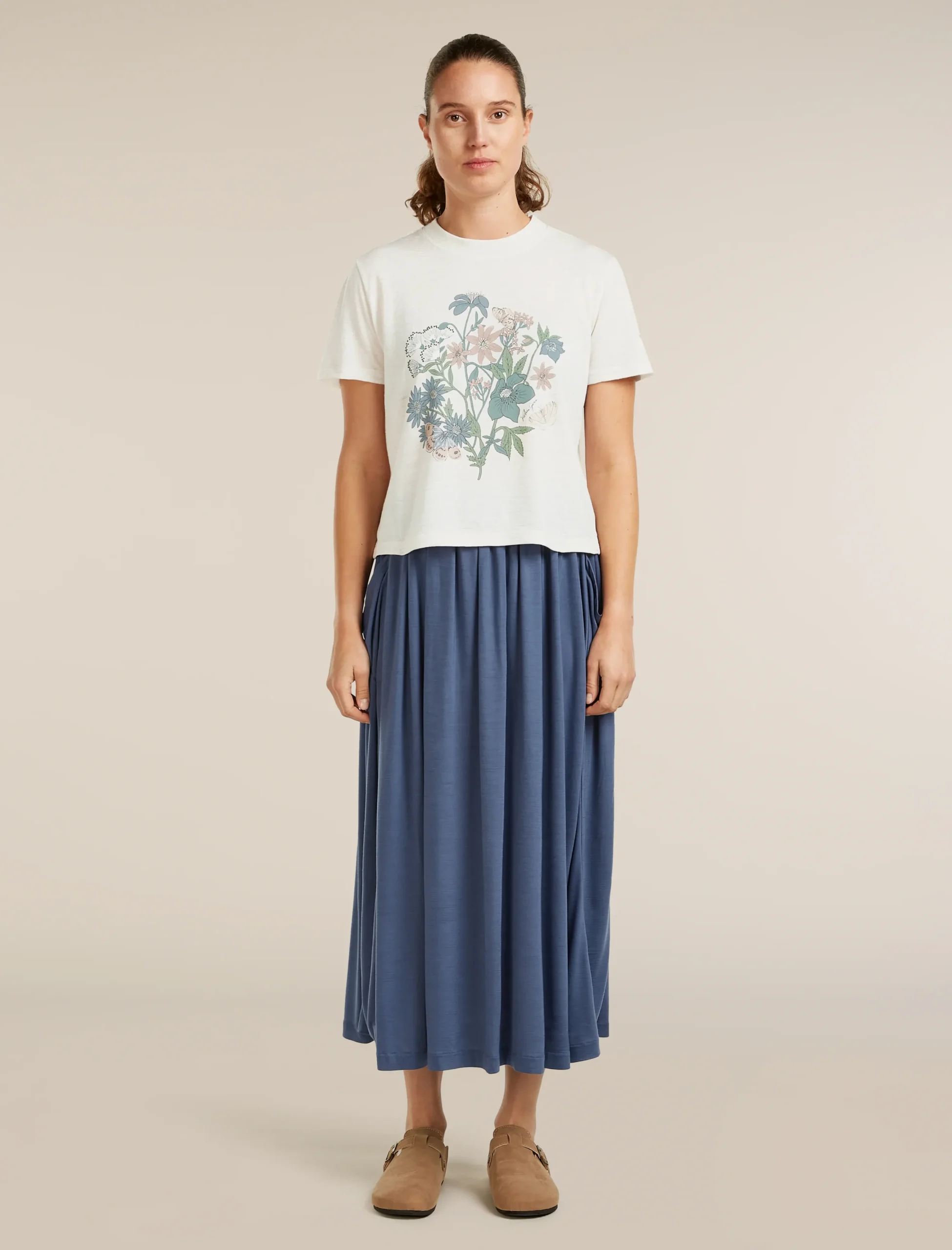 150 Tech Lite Crop T-Shirt Nz Flora
