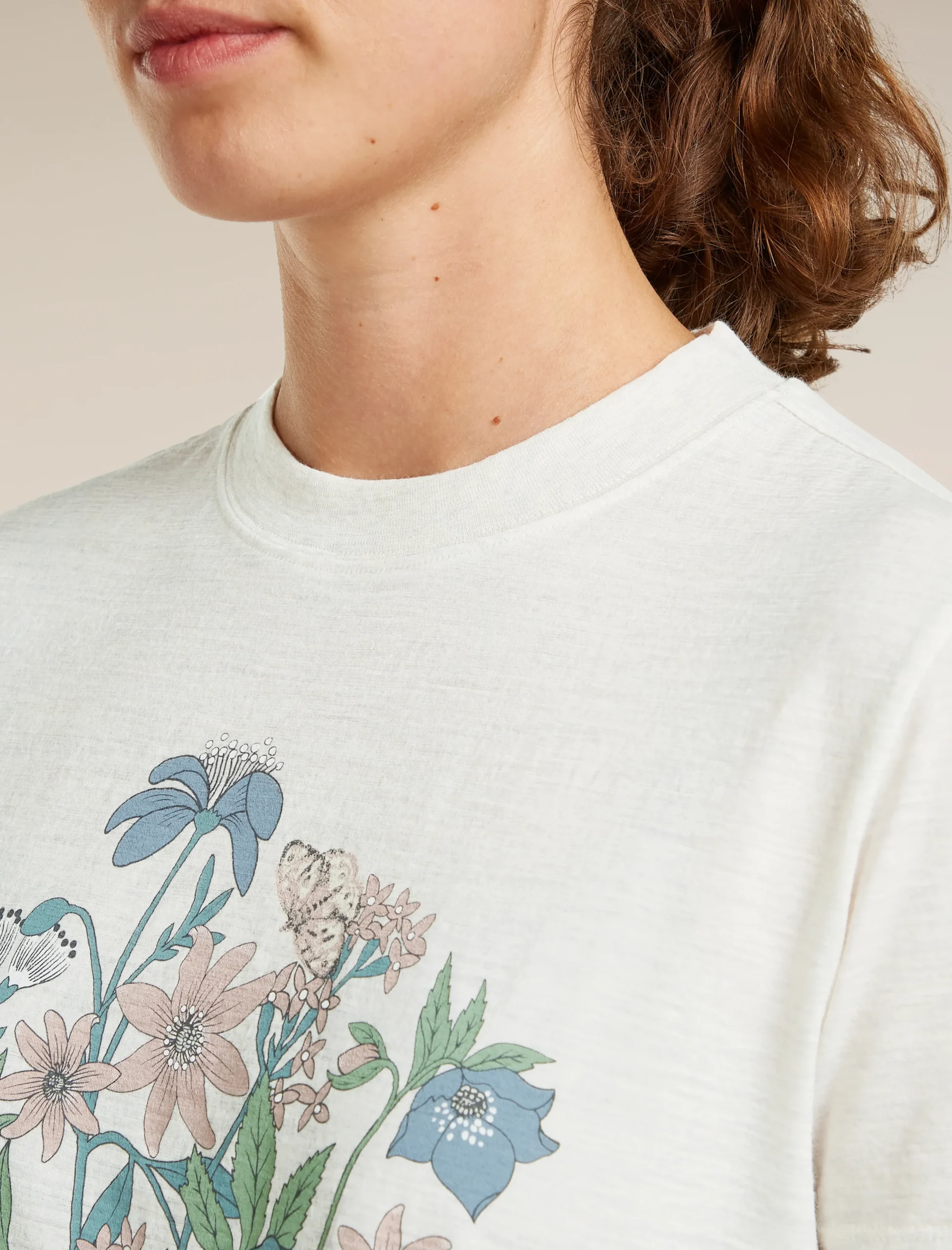150 Tech Lite Crop T-Shirt Nz Flora