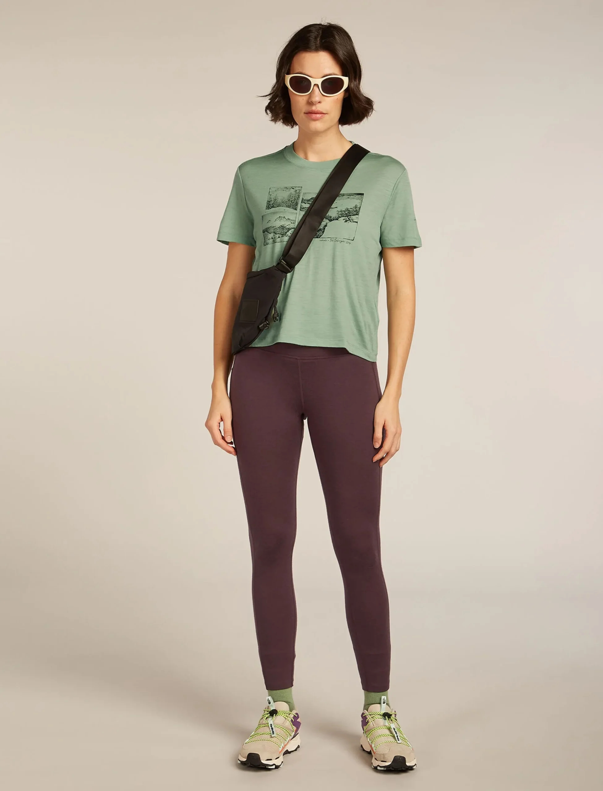 150 Tech Lite Crop T-Shirt The Climb