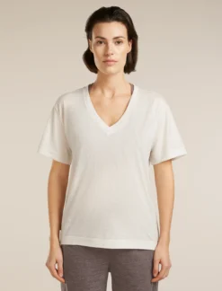 150 Tech Lite Relaxed T-Shirt mit V-Ausschnitt