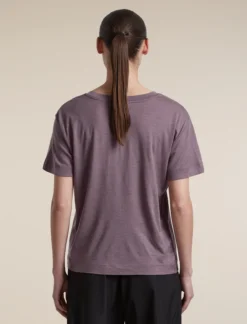 150 Tech Lite Relaxed T-Shirt mit V-Ausschnitt