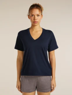 150 Tech Lite Relaxed T-Shirt mit V-Ausschnitt