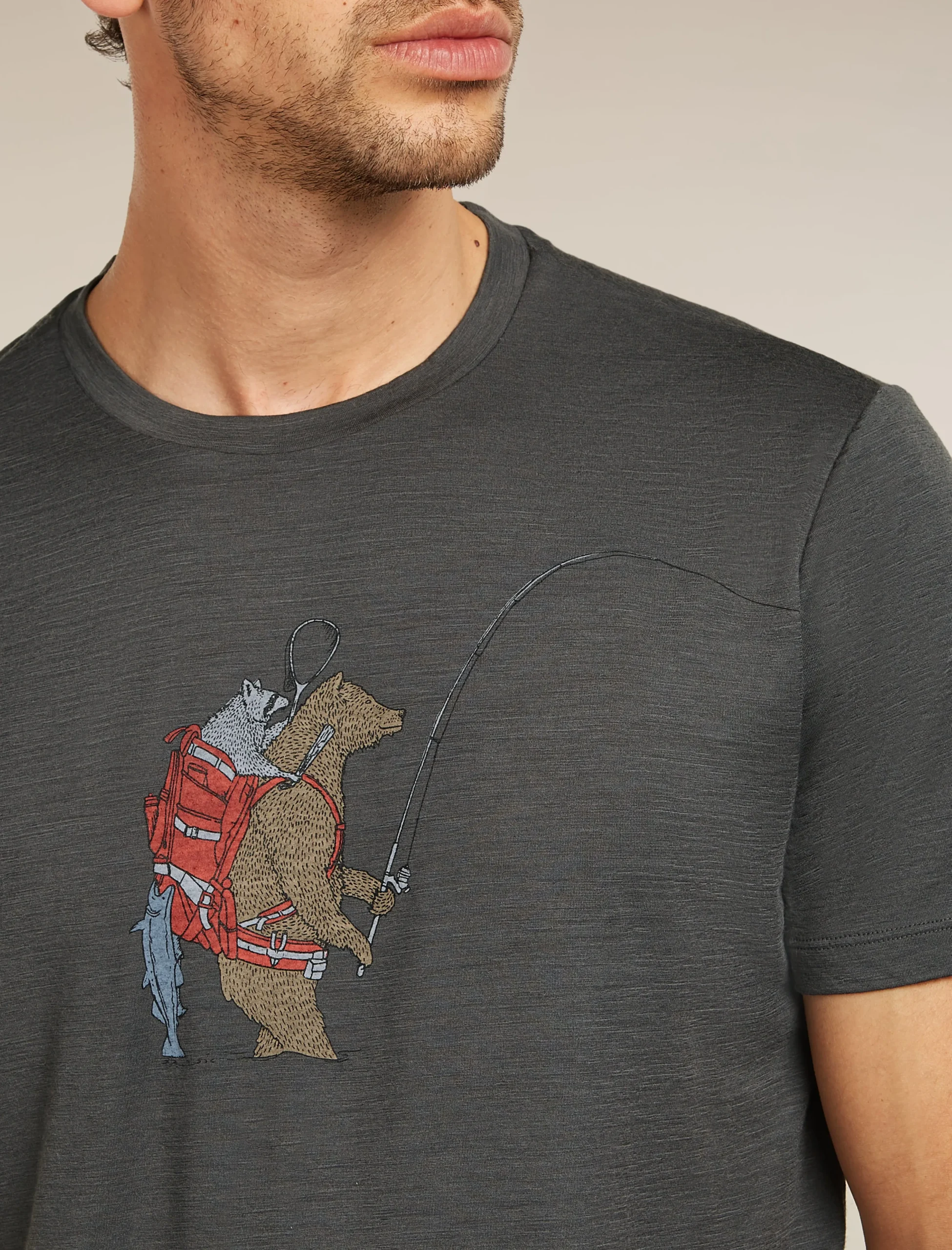 150 Tech Lite T-Shirt Bear Catch