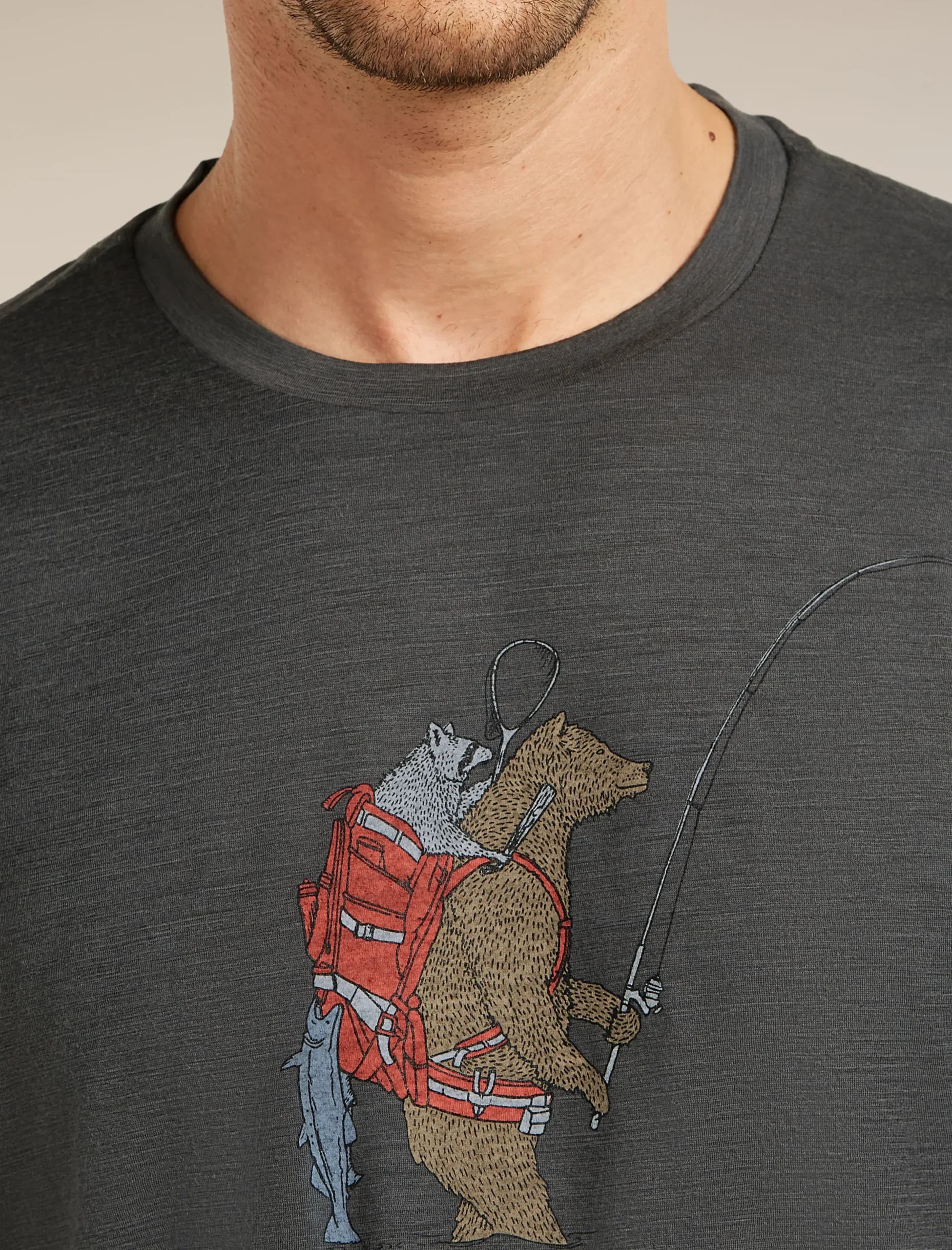 150 Tech Lite T-Shirt Bear Catch
