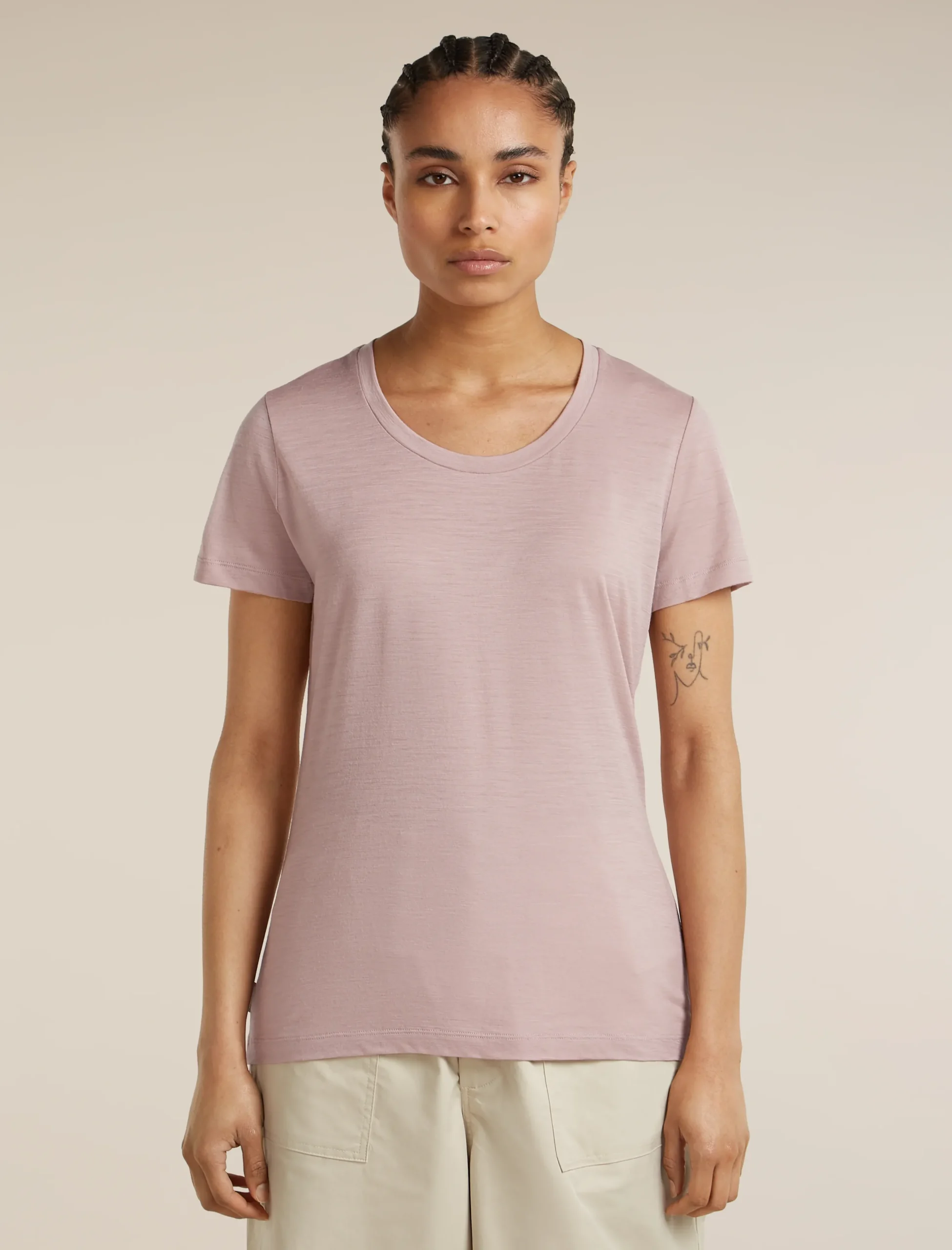 150 Tech Lite T-Shirt mit U-Ausschnitt