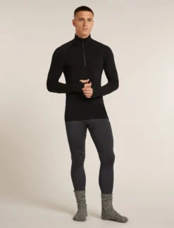 200 Thermo-Oberteil mit halbem Reißverschluss