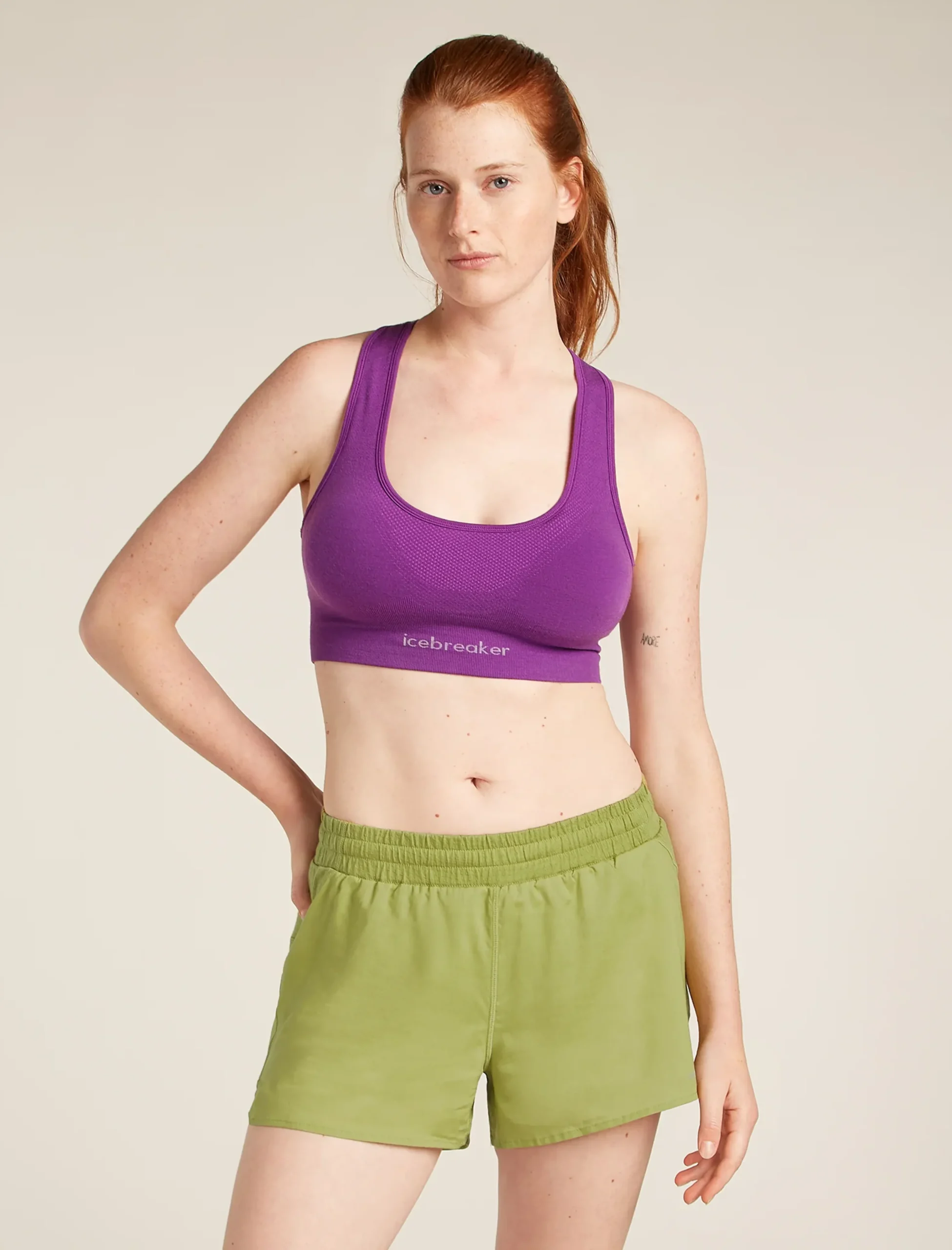 260 ZoneKnit™ Merino Blend Seamless BH Damen