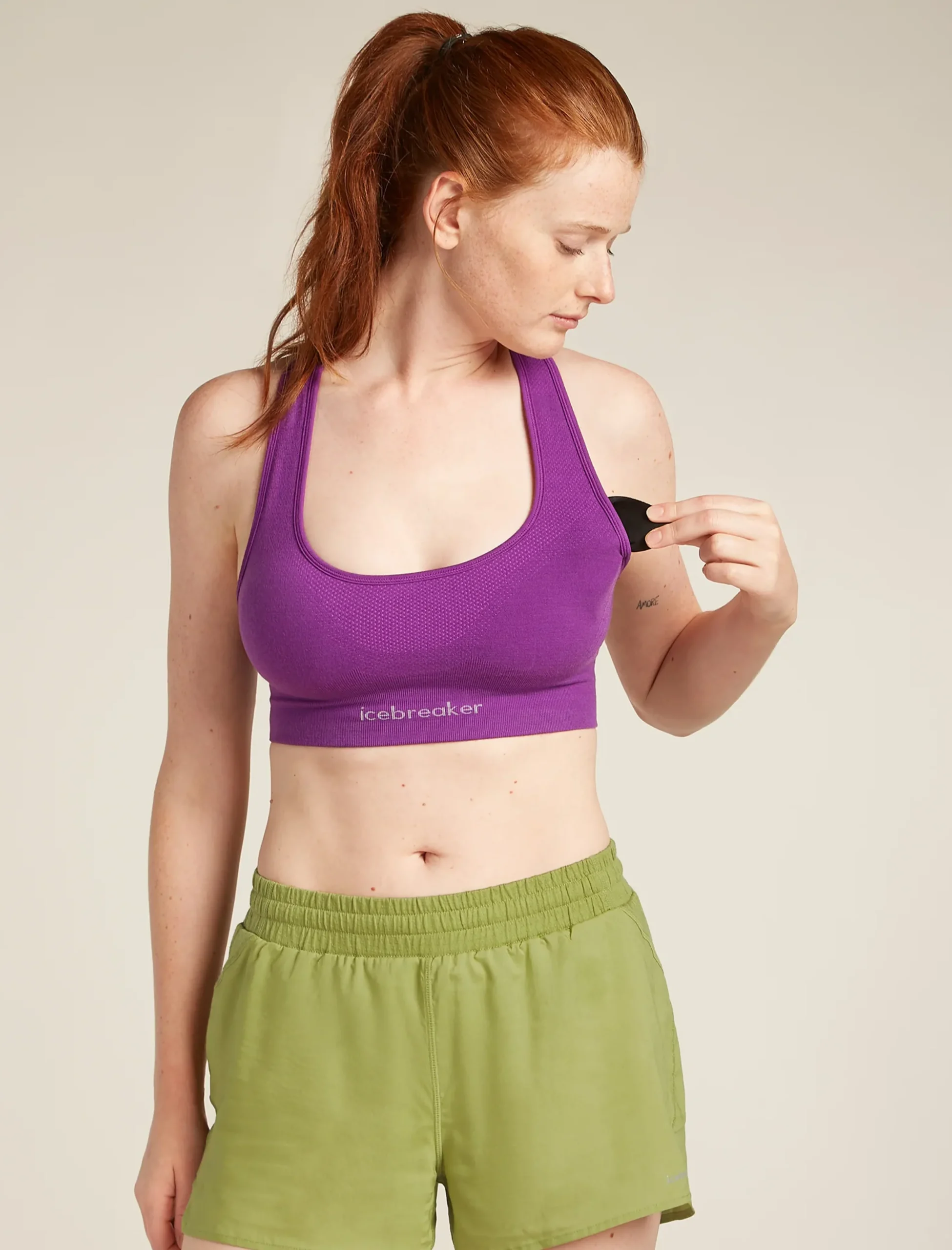 260 ZoneKnit™ Merino Blend Seamless BH Damen