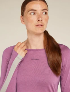 125 ZoneKnit™ Merinomix Thermo-Langarmshirt mit Rundhalsausschnitt Damen