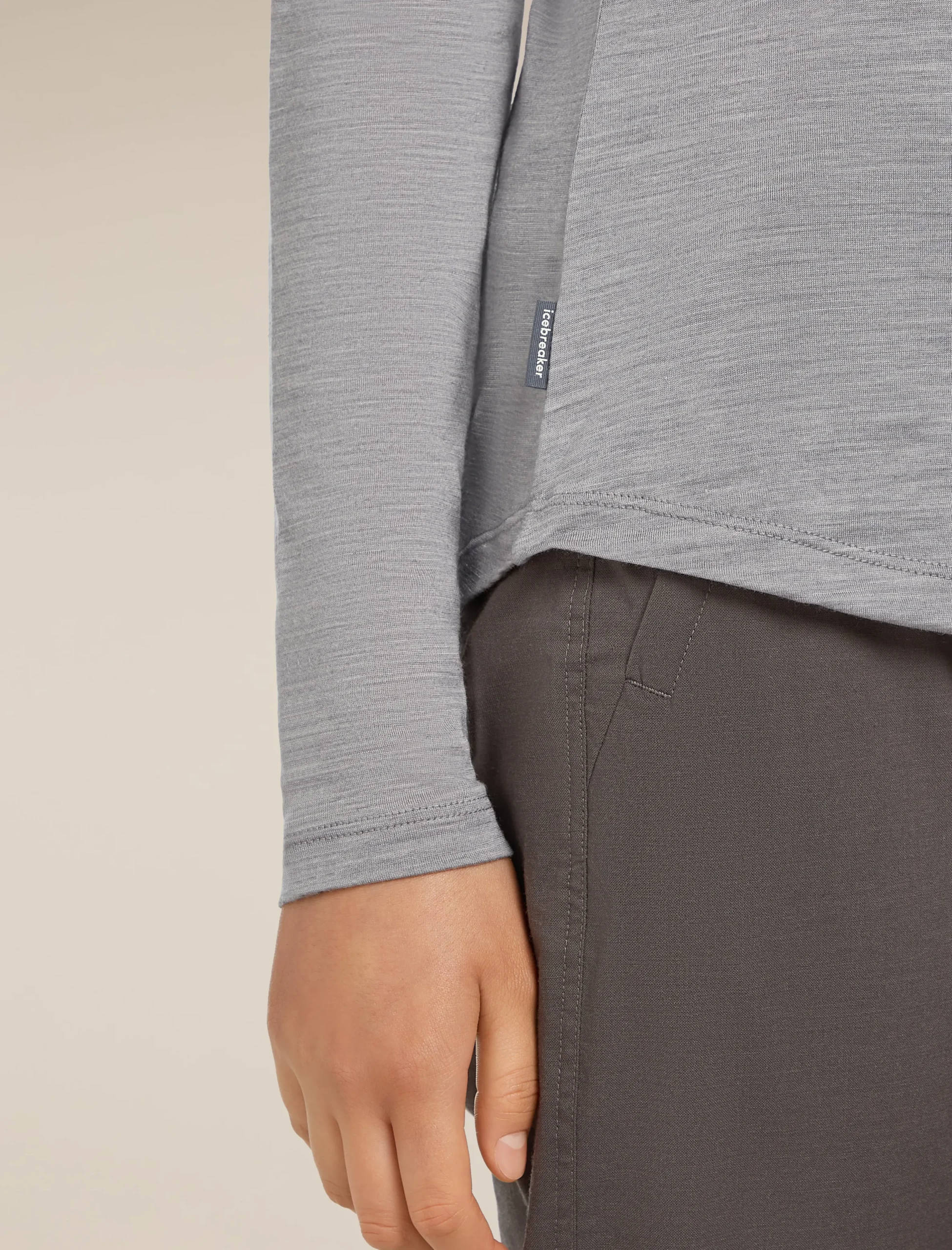125 Cool-Lite™ Merino Blend Sphere Langarmshirt Damen