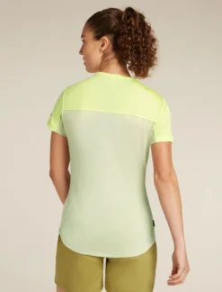 125 Cool-Lite™ Merino Blend Sphere T-Shirt Colour Block Damen