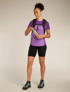 125 Cool-Lite™ Merino Blend Sphere T-Shirt Colour Block Damen