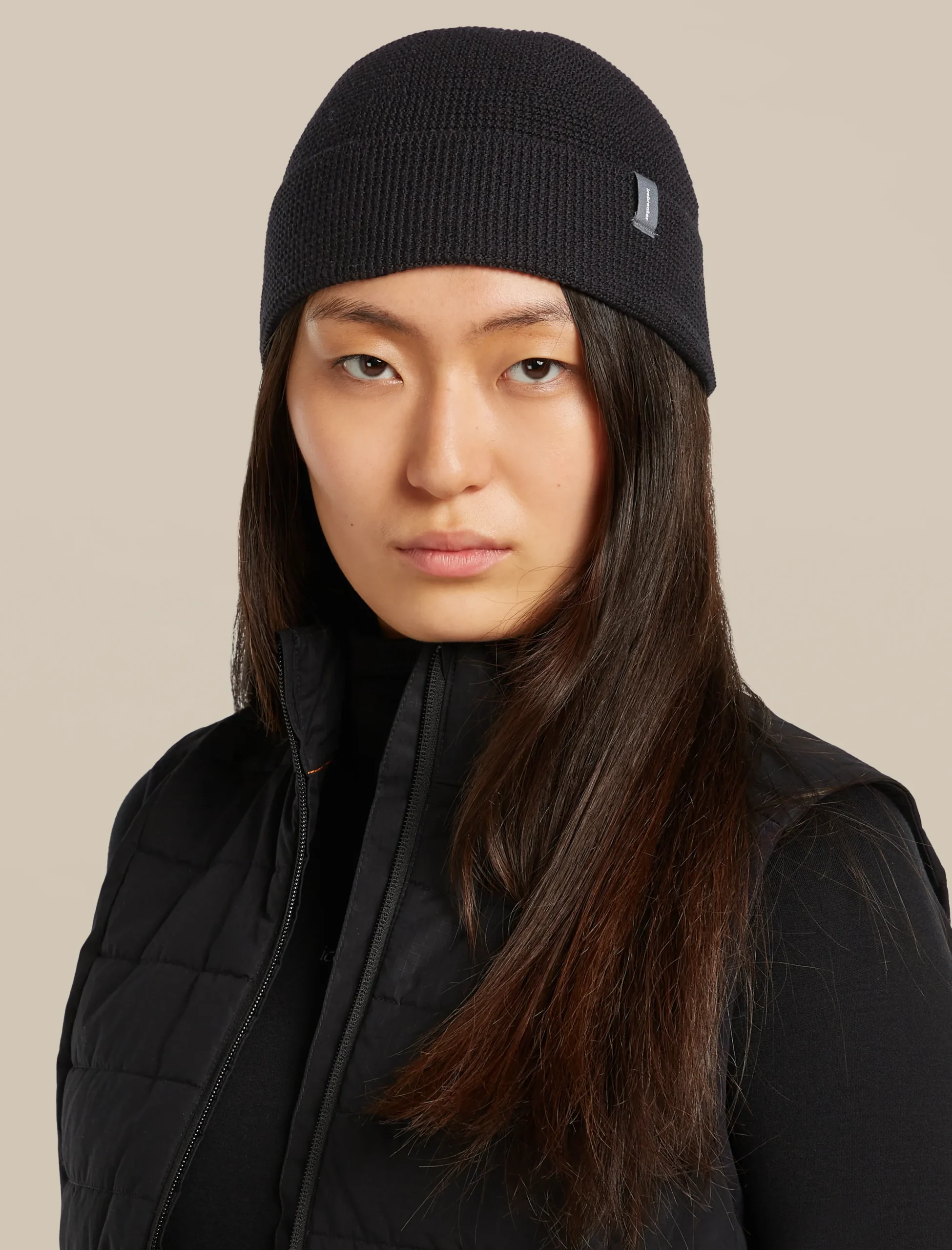 Feadan Beanie mit Umschlag