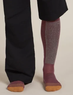 Men Ski+ Kniehohe Socken