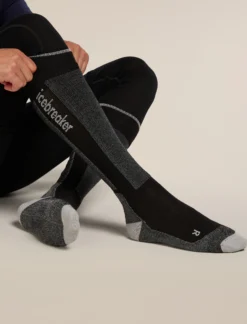 Men Ski+ Kniehohe Socken