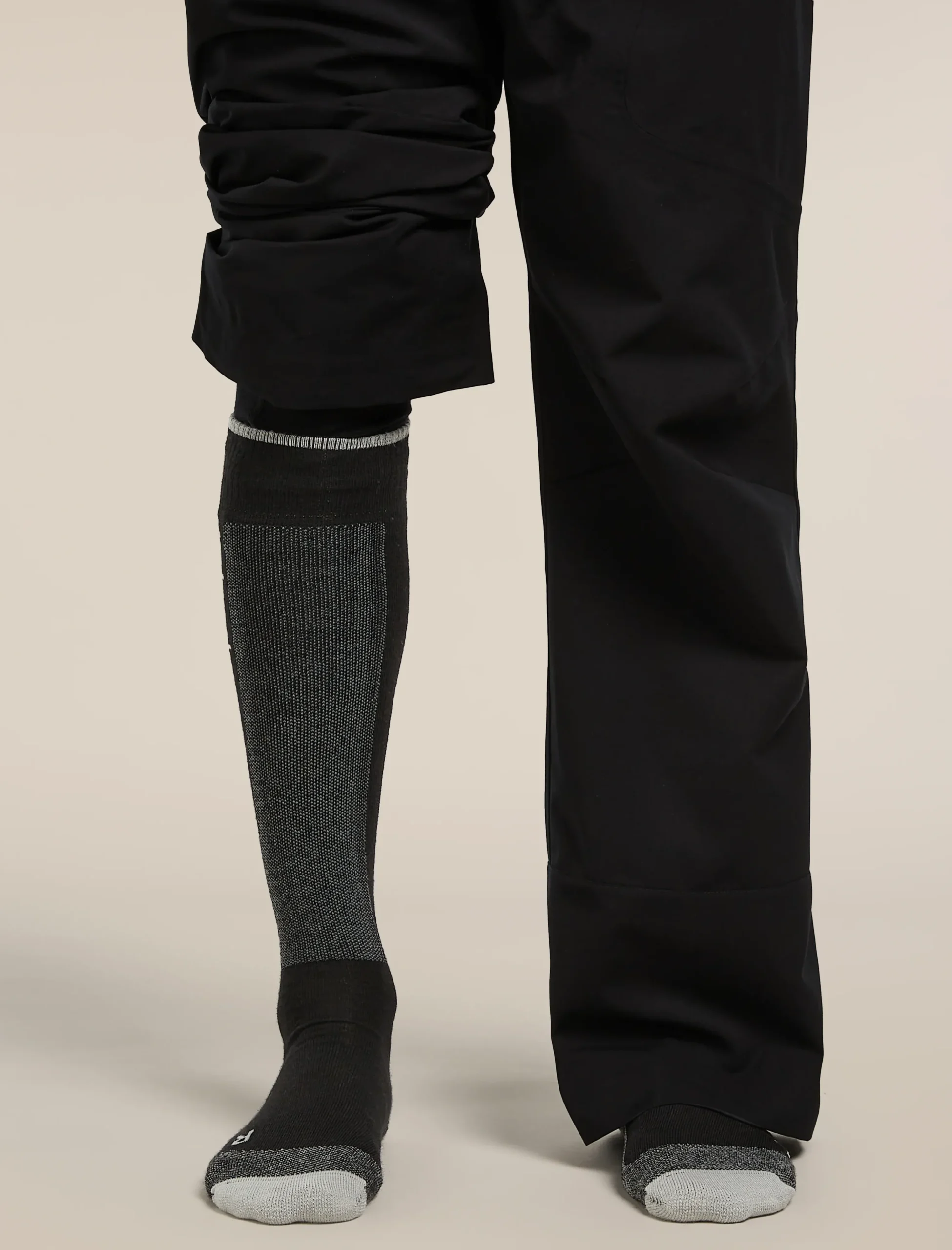 Men Ski+ Kniehohe Socken