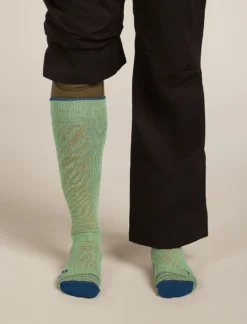 Men Ski+ Kniehohe Socken Mountain Contour