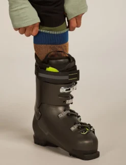 Men Ski+ Kniehohe Socken Mountain Contour