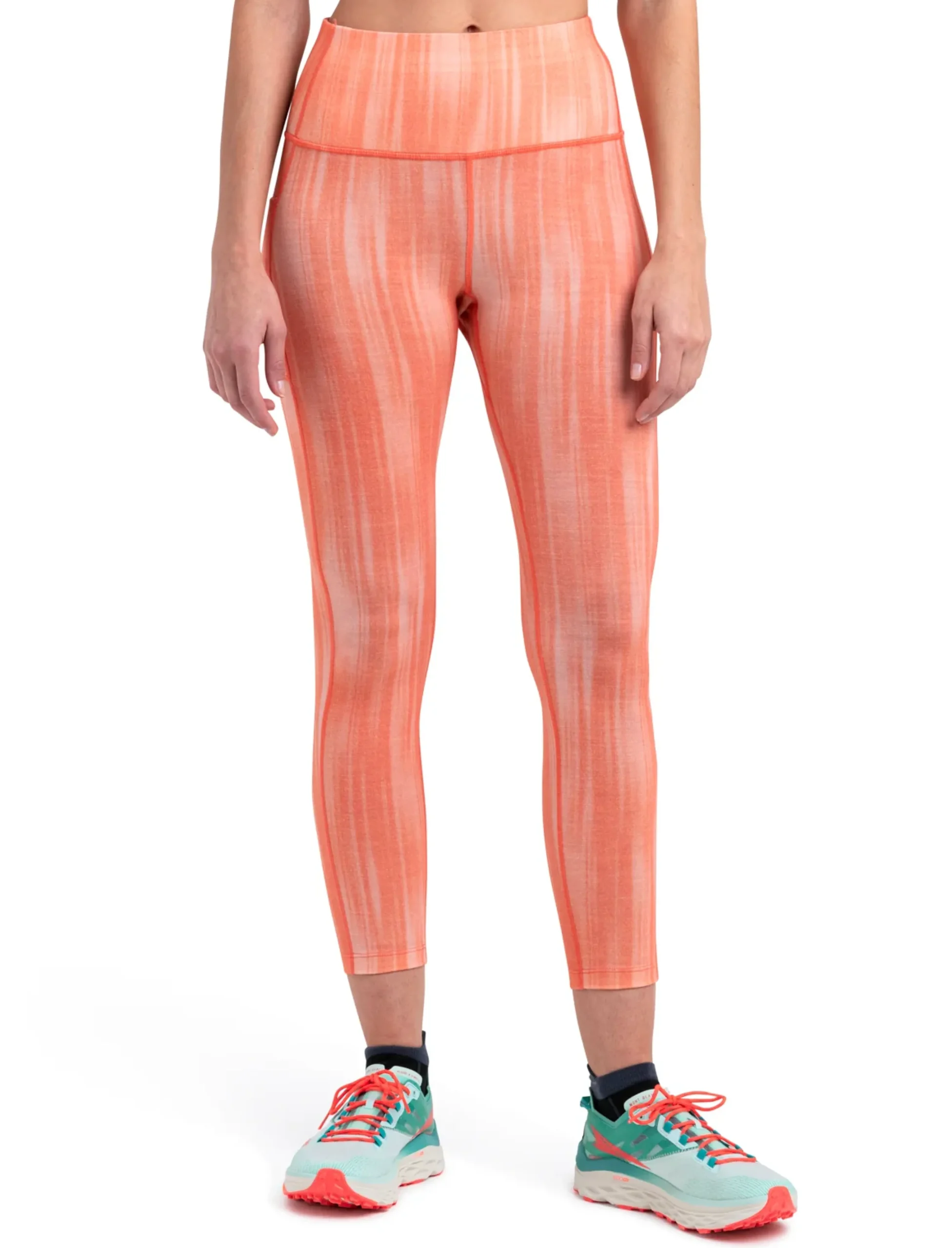 Merino 260 Fastray II 25" High Rise Tights Light Reflections Damen