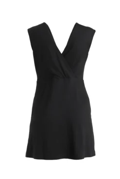 Merino 200 Granary Ärmelloses Kleid mit V-Ausschnitt Damen