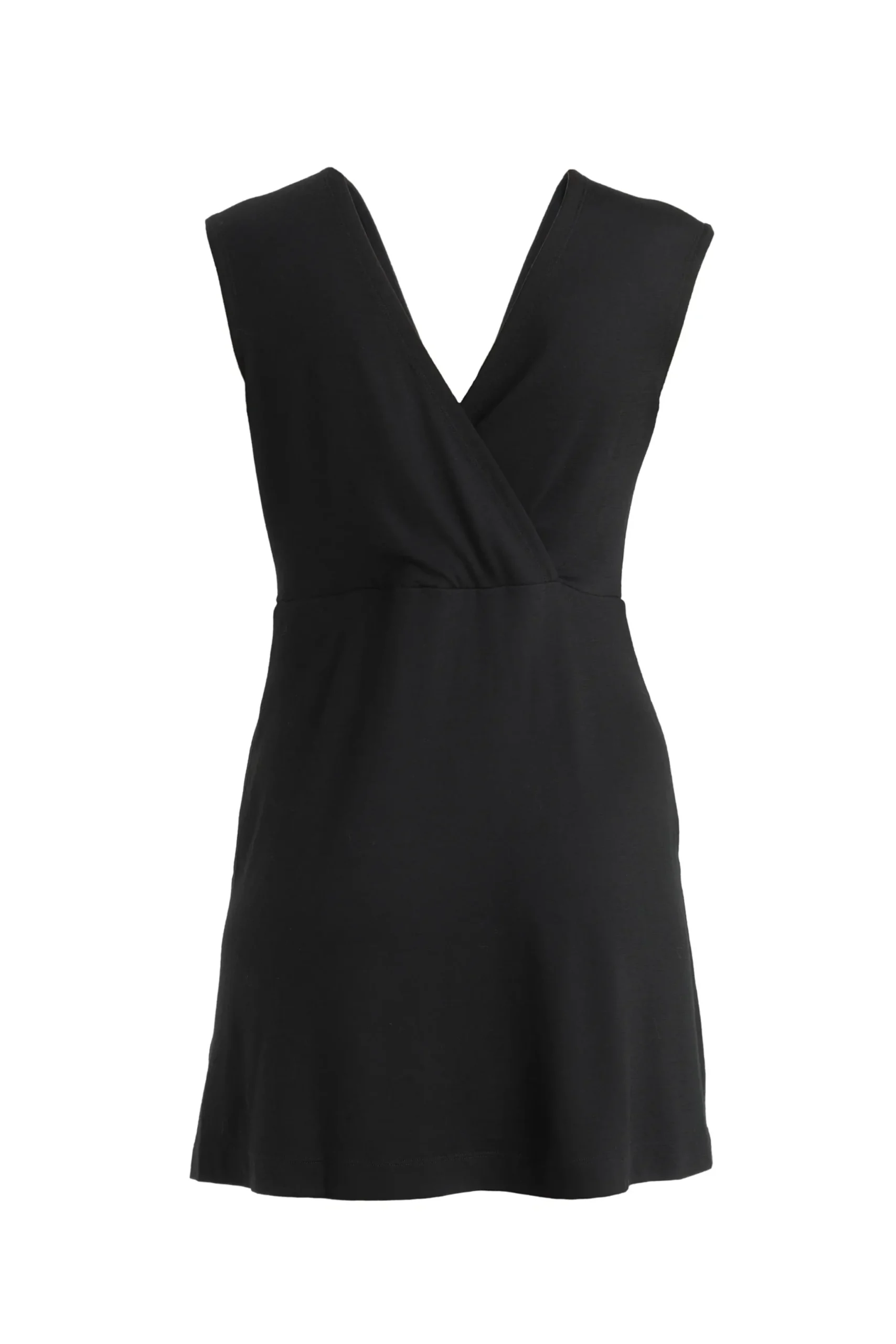Merino 200 Granary Ärmelloses Kleid mit V-Ausschnitt Damen