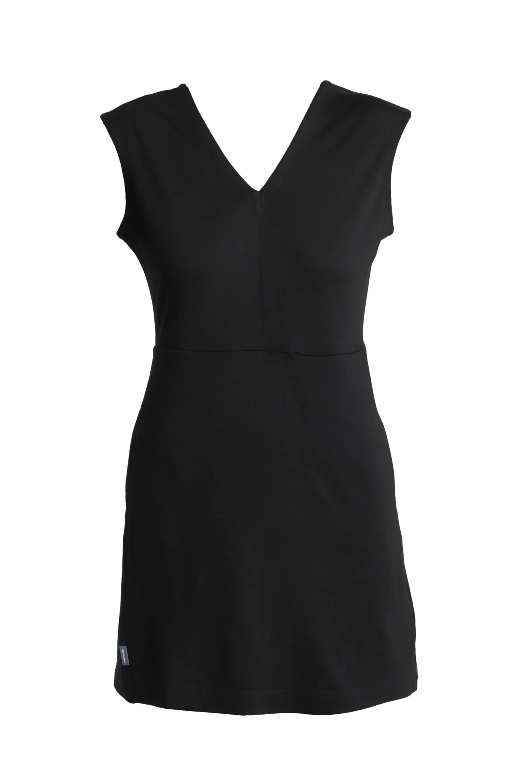 Merino 200 Granary Ärmelloses Kleid mit V-Ausschnitt Damen