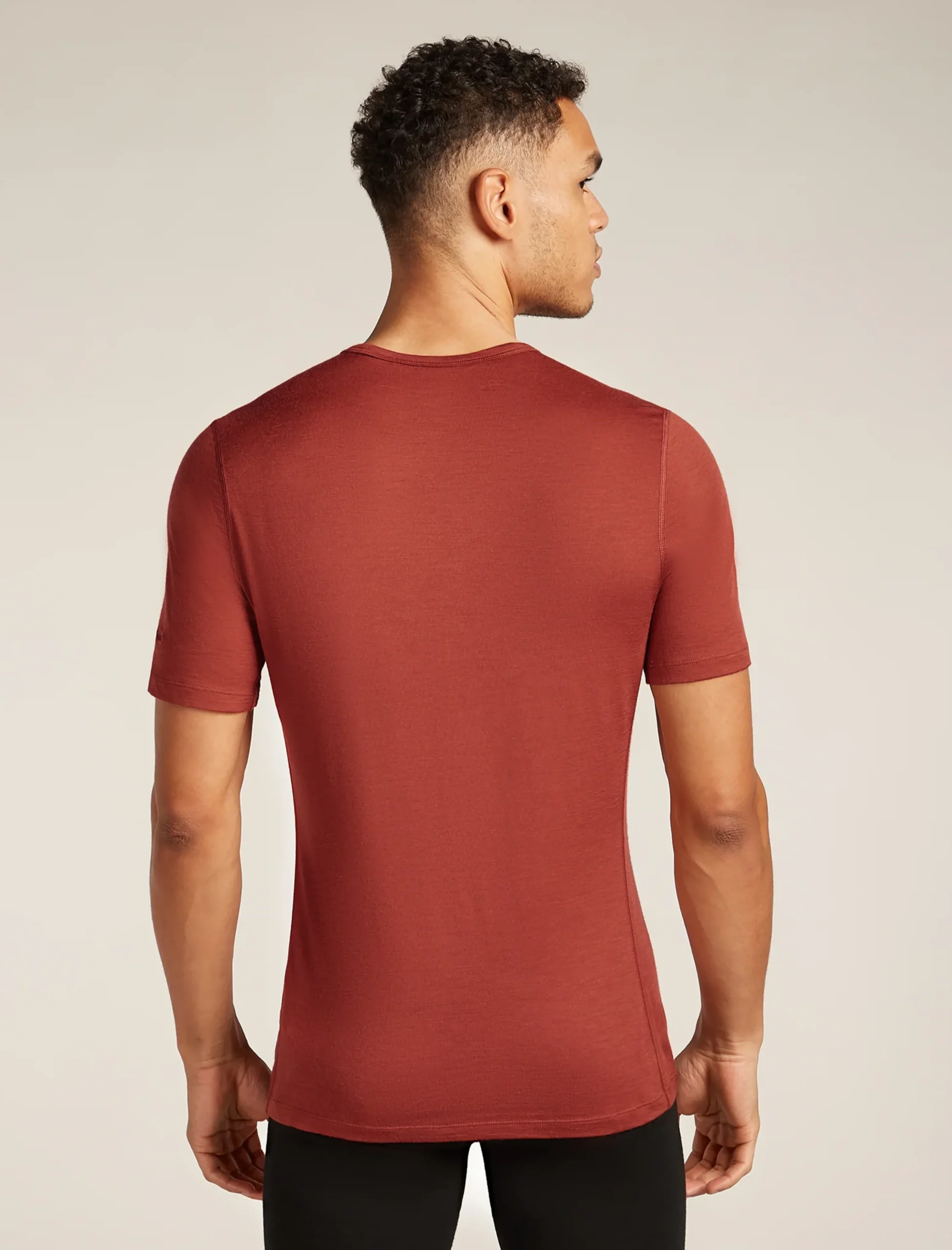 Merino 200 Oasis Thermo-Kurzarmshirt mit Rundhalsausschnitt Herren