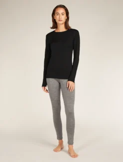 Merino 200 Oasis Thermo-Langarmshirt mit Rundhalsausschnitt Damen
