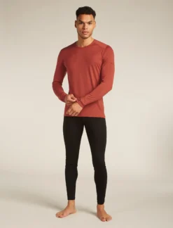 Merino 200 Oasis Thermo-Langarmshirt mit Rundhalsausschnitt Herren