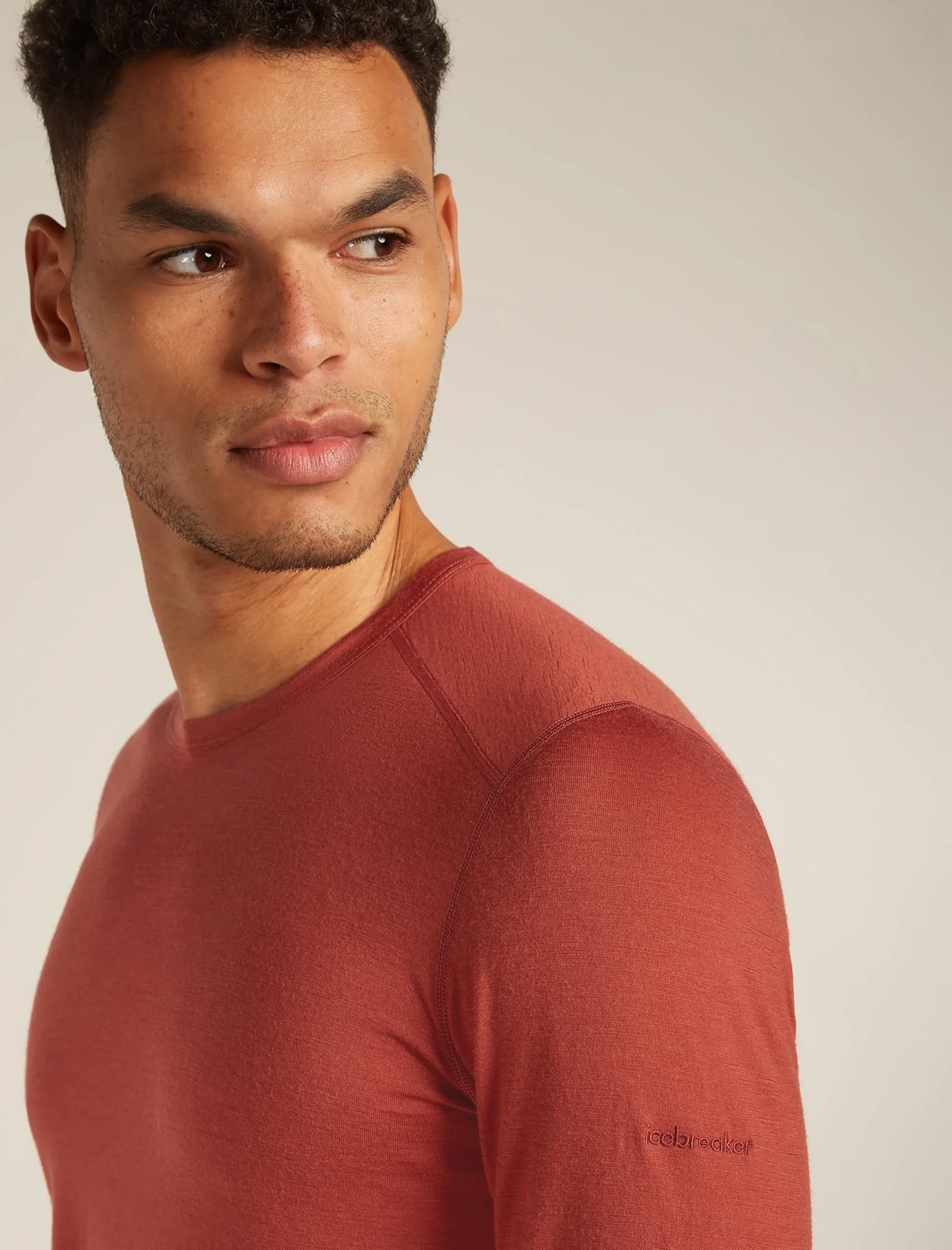 Merino 200 Oasis Thermo-Langarmshirt mit Rundhalsausschnitt Herren