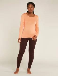 Merino 260 Oasis Thermo-Langarmshirt mit U-Ausschnitt Damen