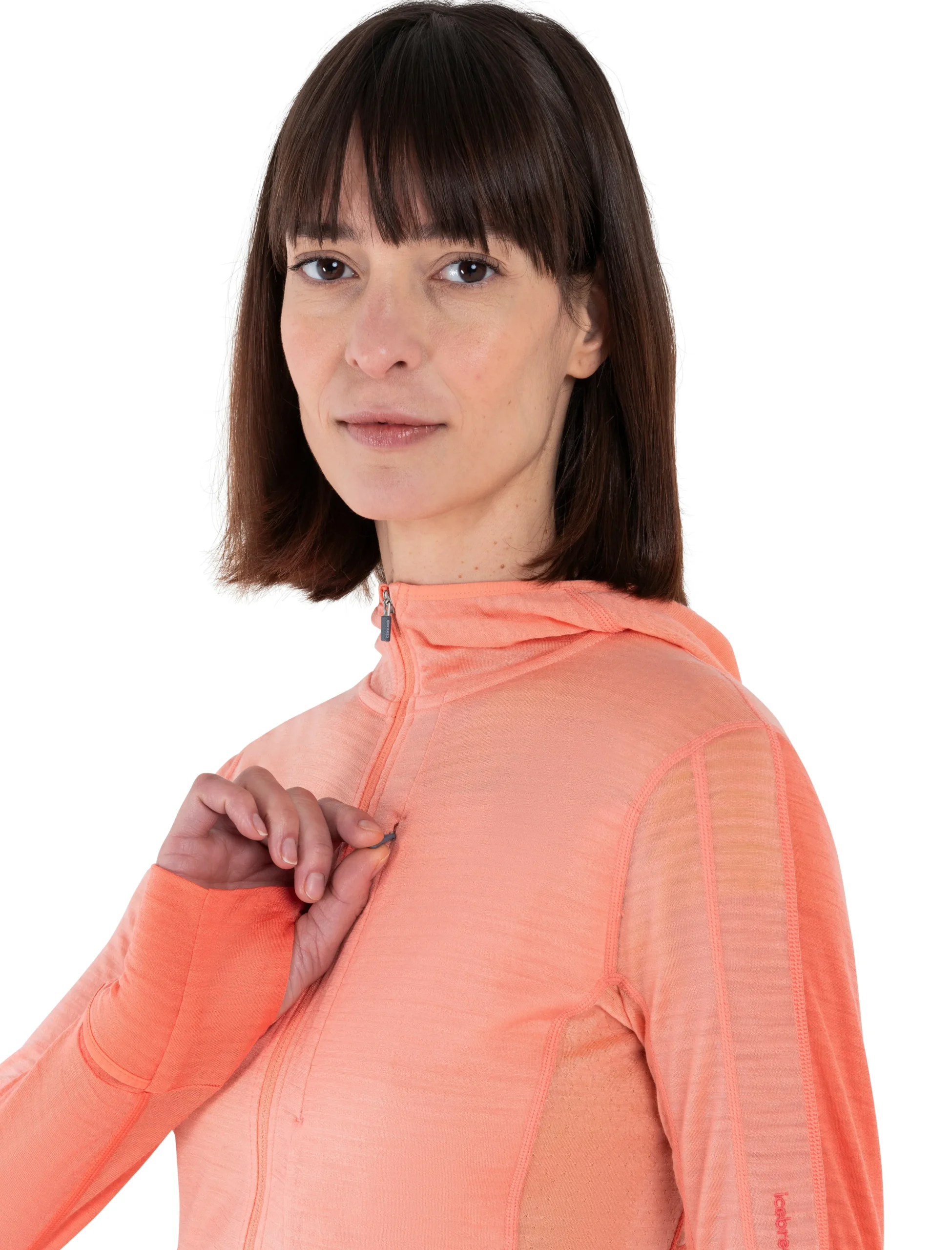 Merino Blend 200 Realfleece™ Descender Hoodie Damen