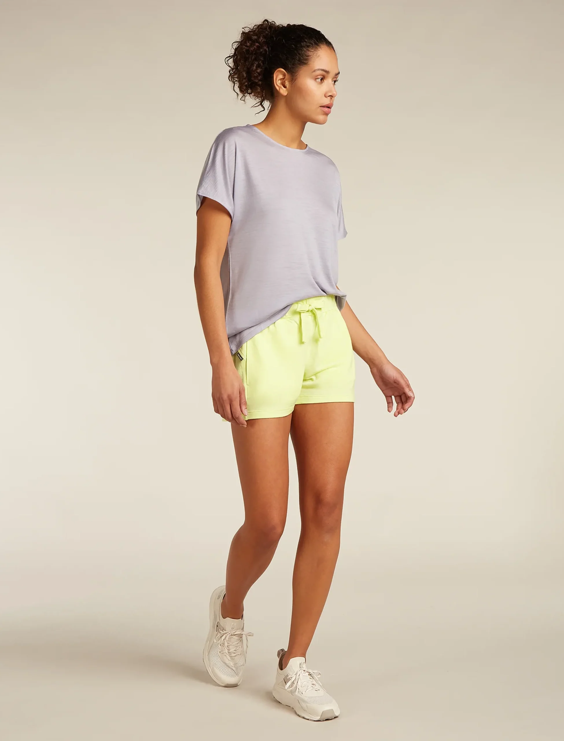 Merino Blend Crush II Shorts Damen
