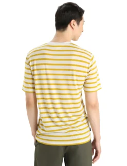 Merino Drayden T-Shirt Stripe Herren