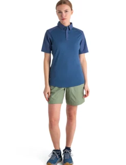 Merino Hike Kurzarmshirt Damen