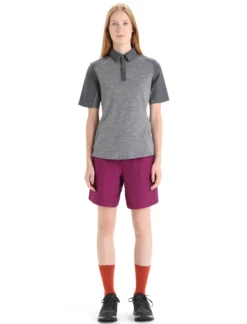 Merino Hike Kurzarmshirt Damen