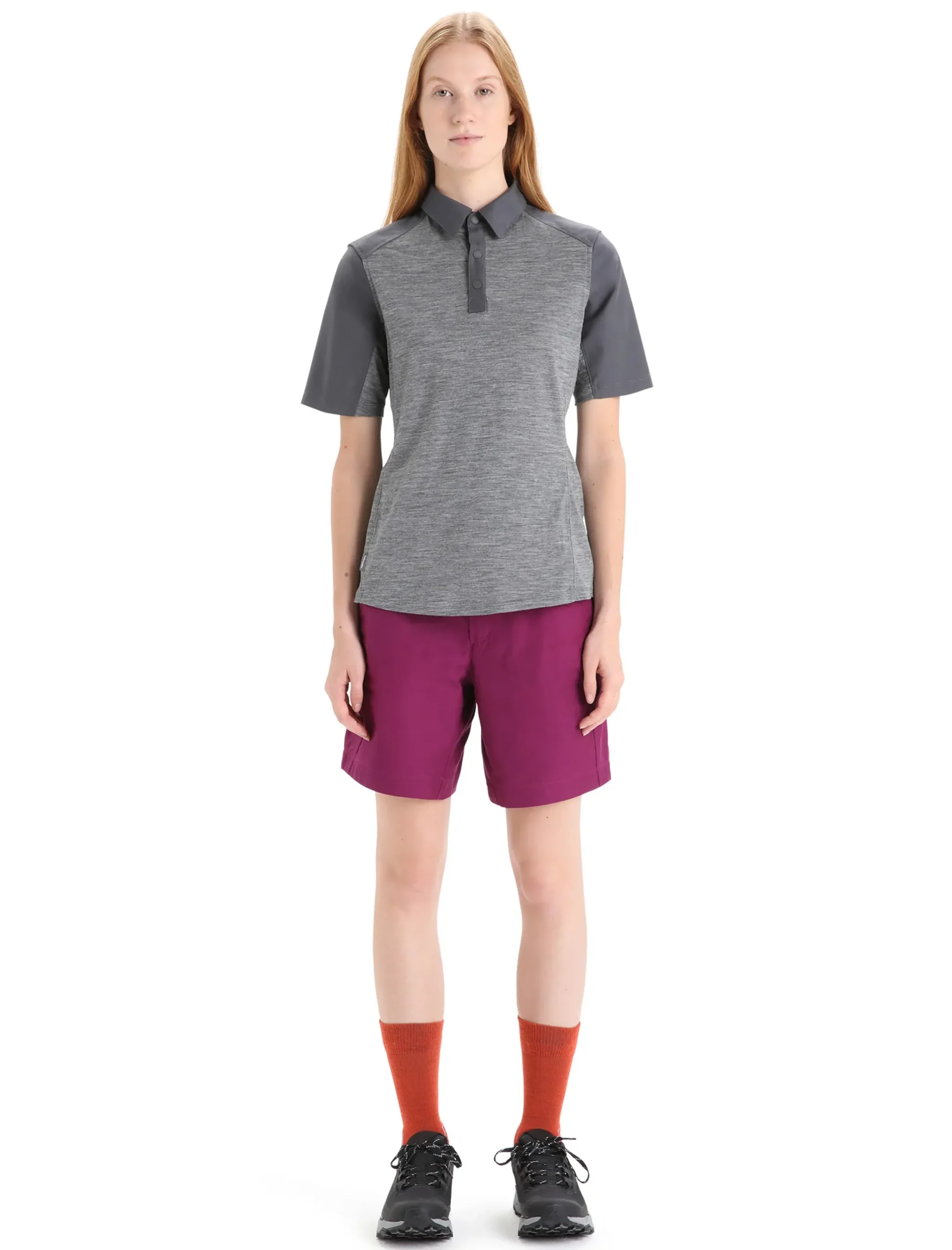 Merino Hike Kurzarmshirt Damen