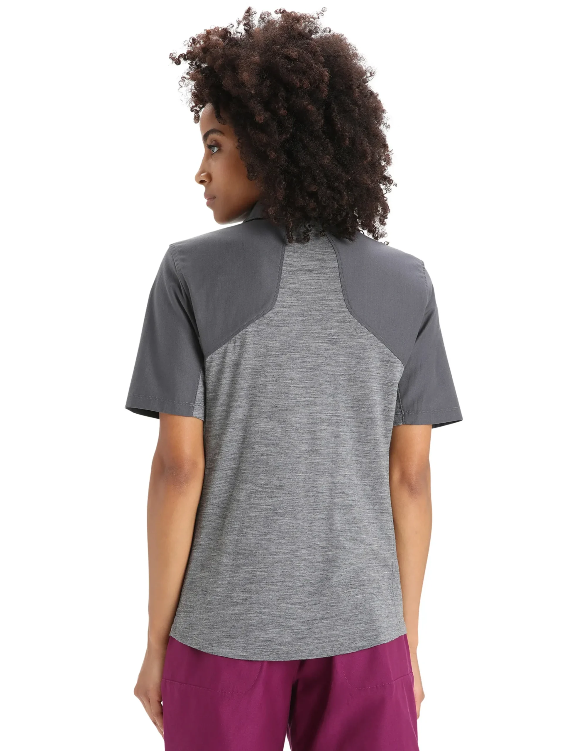 Merino Hike Kurzarmshirt Damen