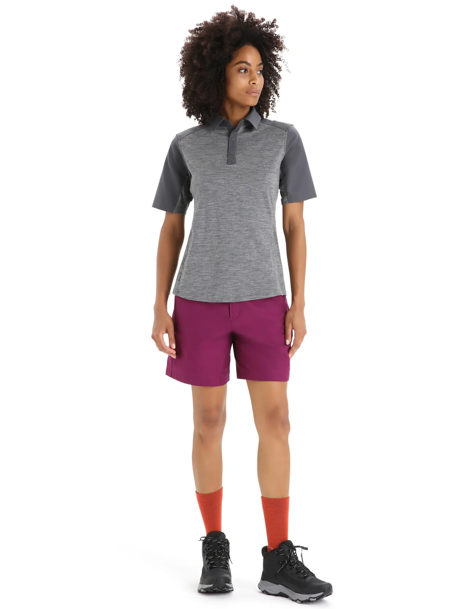 Merino Hike Kurzarmshirt Damen