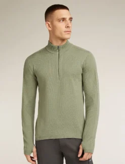 Merino icebreaker Anniversary Original Half Zip Pullover Herren