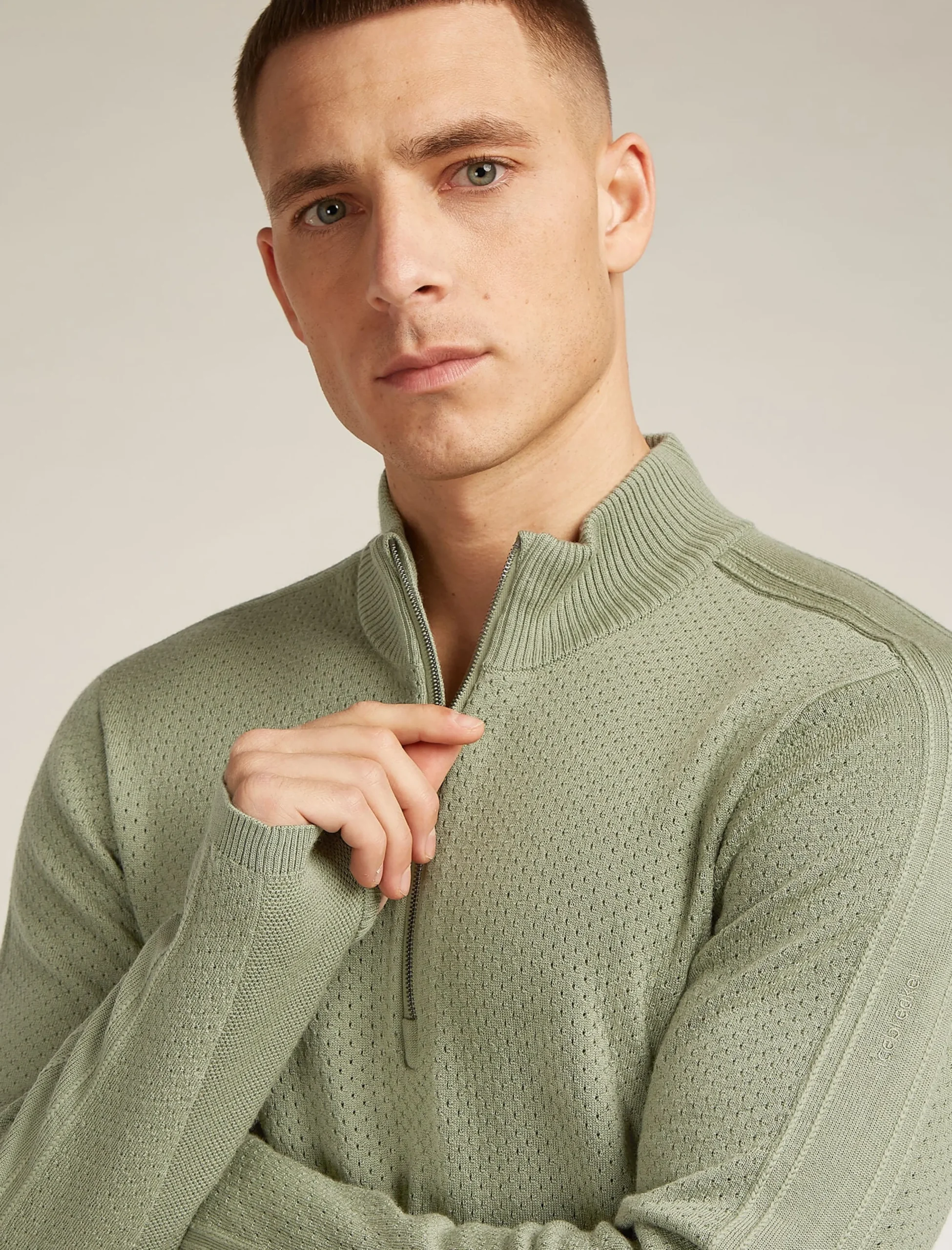 Merino icebreaker Anniversary Original Half Zip Pullover Herren