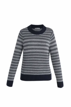 Merino Waypoint Rundhalspullover Damen