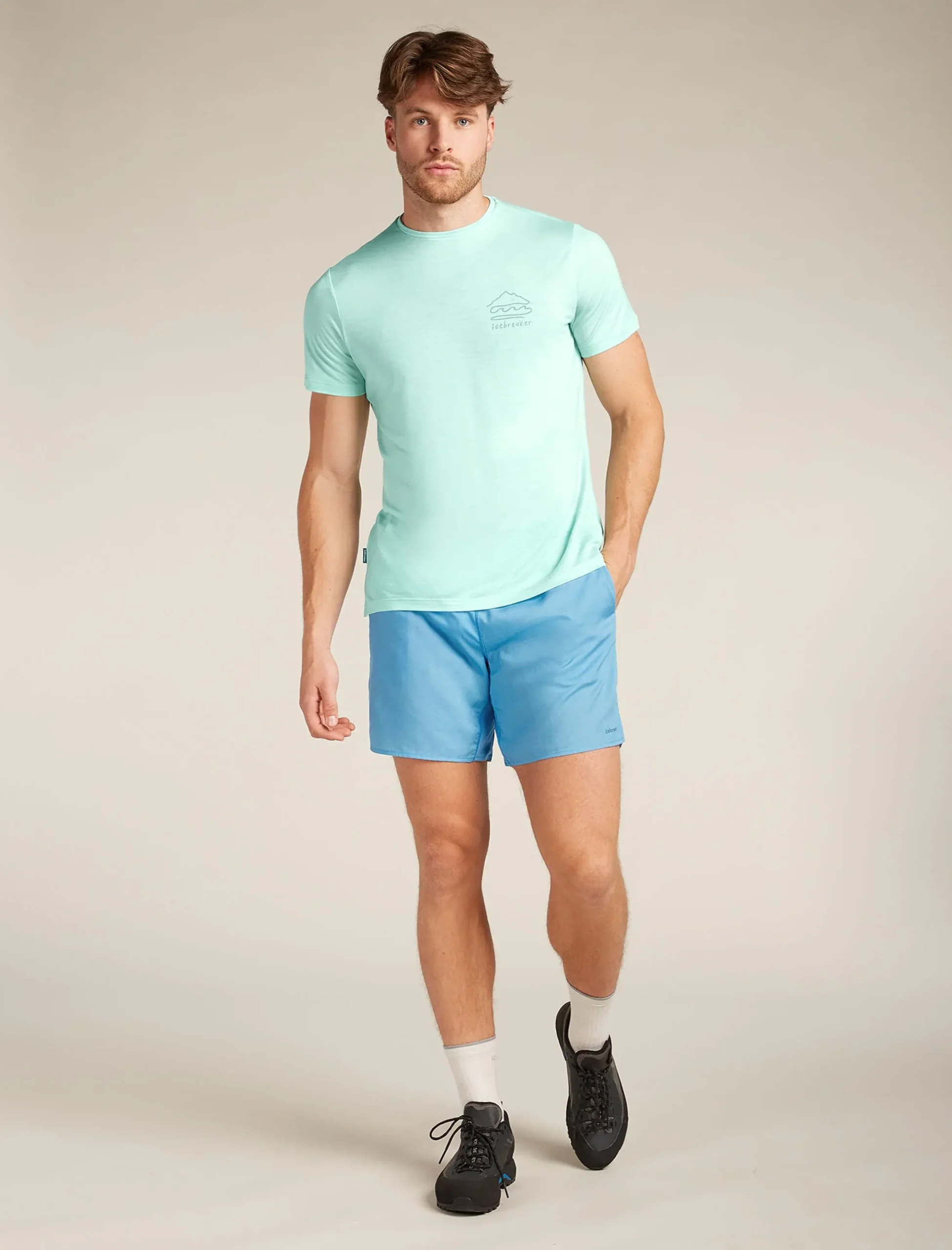Merinomix 125 Cool-Lite™ Active 7" Shorts Herren