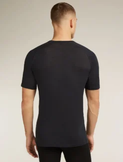 Merinomix 125 ZoneKnit™ Thermo-Kurzarmshirt mit Rundhalsausschnitt Herren